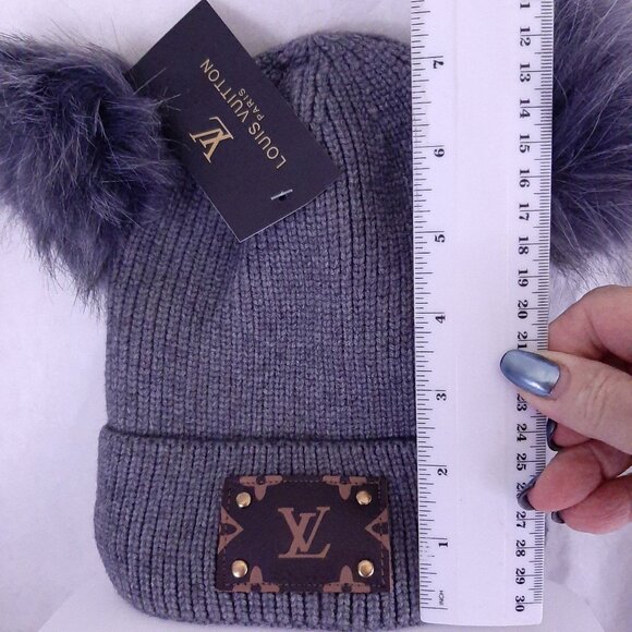 Inspired Faux Fur Beanie Hat OS fits most NWOT - Picture 2 of 5